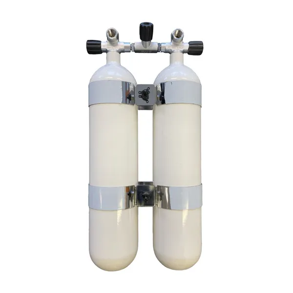 Flaskesett 2x7 300 konveks, manifold 171mm