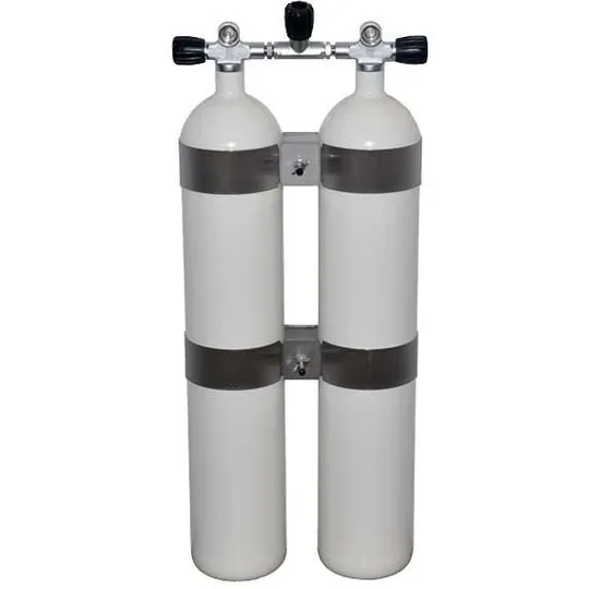 Flaskesett 2x8,5 232 konkav bred avstand med ISO