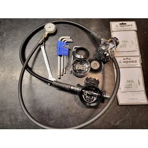 Service av 1. trinn, 2. trinn og manometer inkl. service kit (System 2)