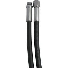 Manometerslanger, Gummi HP 350 Bar, 15-80cm