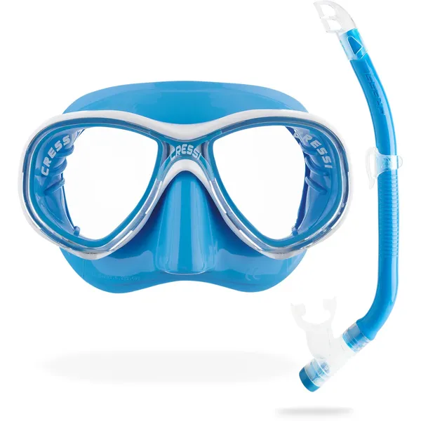 Marea Jr+Top, Junior maske/snorkel 7-13 år Blå