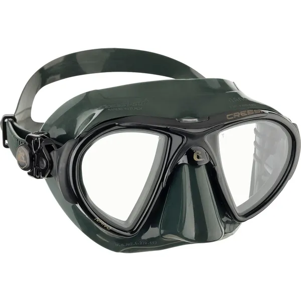 NANO MASK SIL GREEN/FRAME BLACK