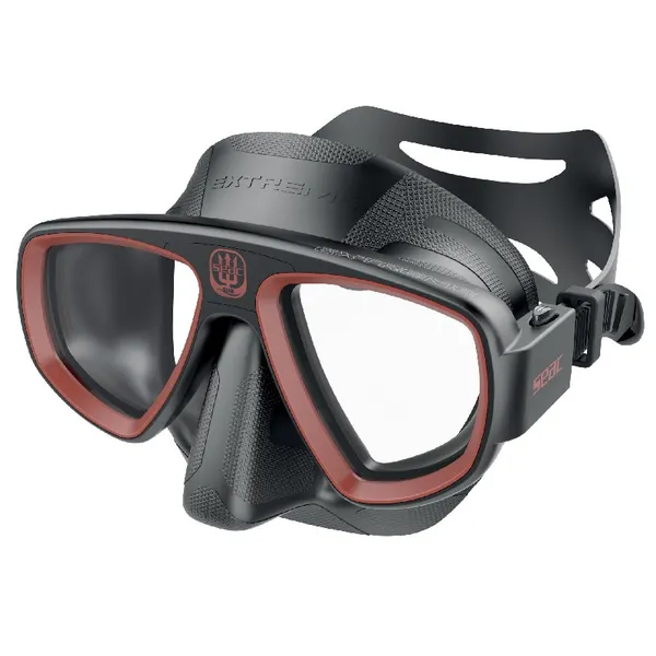 Dykkermaske SEAC Maske Extreme 50 Svart/Rød