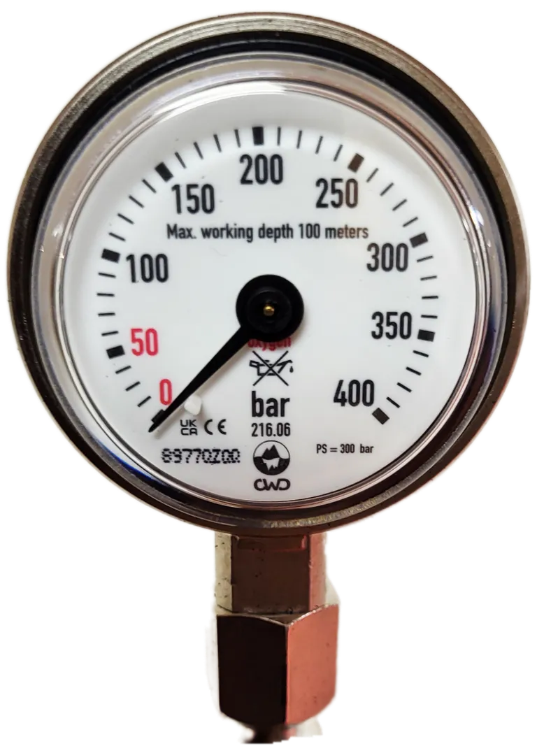 Manometer (spg) CWD 400 Bar, 46mm