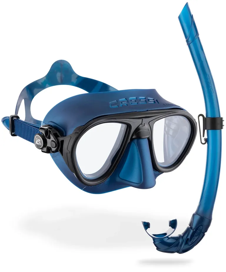 Calibro + Corsica Snorkel Combo Blue/Blue Metal