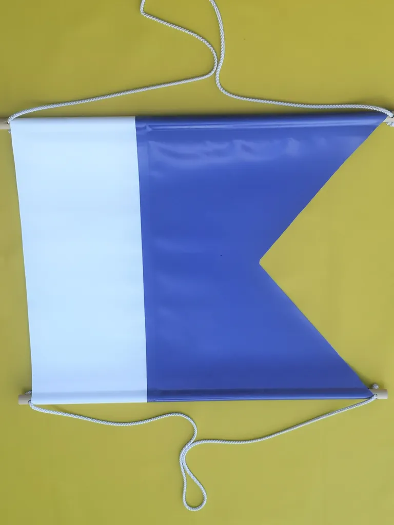 Dykkerflagg stort  (100x120 CM)