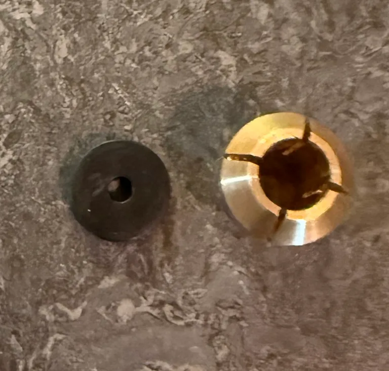 Collet for BR 22 og tyt håndtak til10 mm cutting rod