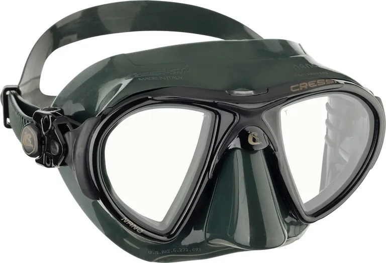 NANO MASK SIL GREEN/FRAME BLACK